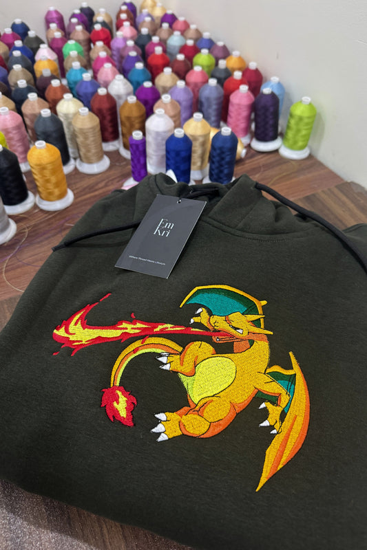 Charizard Flames - Oversized Hoodie