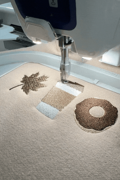 Autumn Oversized Sweatshirt — Embroidered