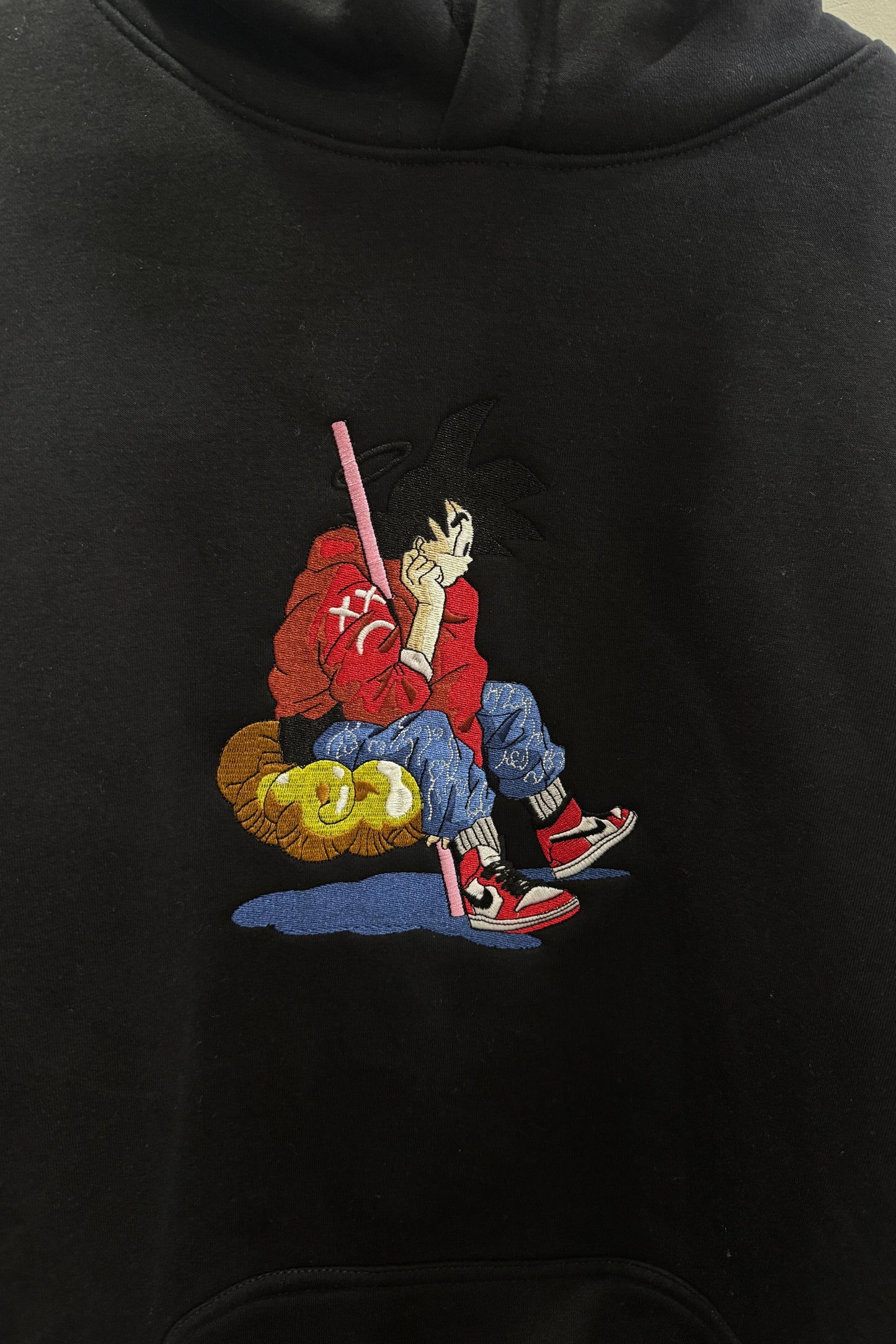Goku On Clouds - DBZ - Oversized Hoodie