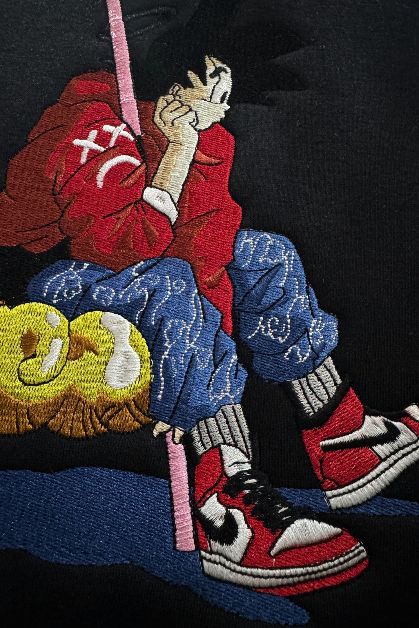 Goku On Clouds - DBZ - Oversized Hoodie