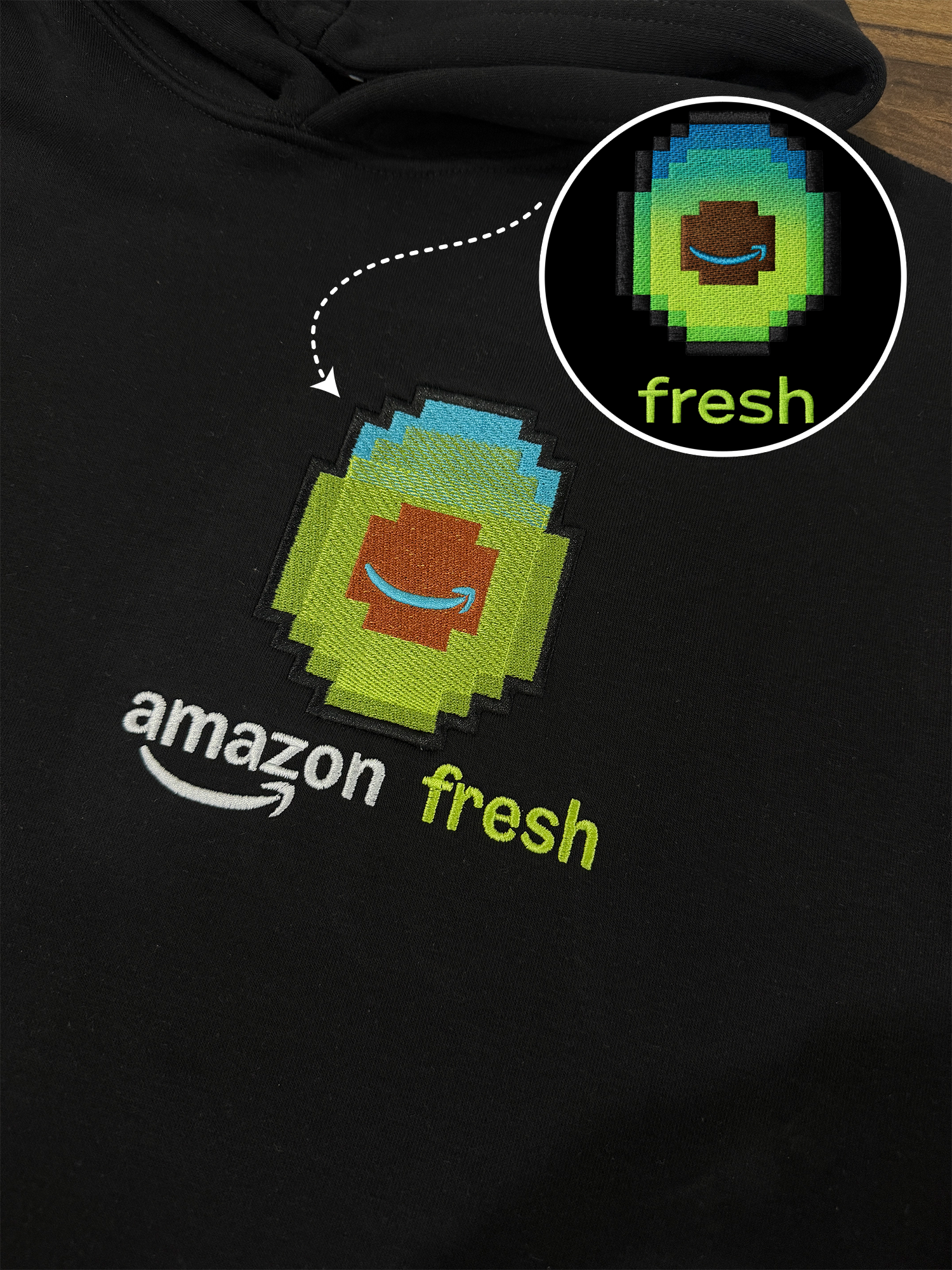 Custom Logo Embroidery Oversized Tshirt