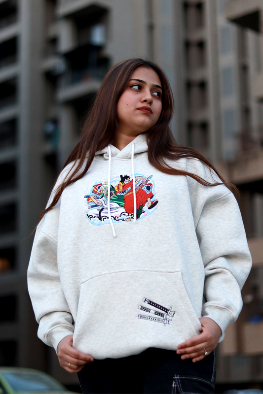 Luffy & Zoro - Oversized Hoodie