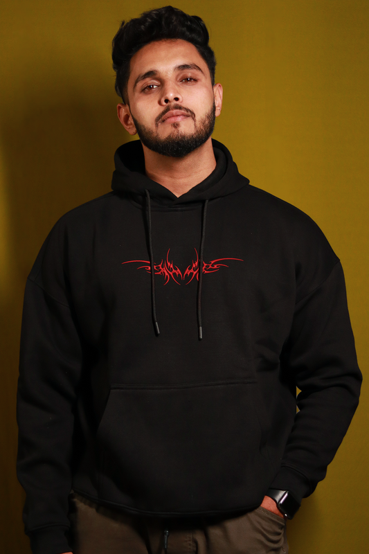 Soul Of The Wild Oversized Hoodie — Embroidered