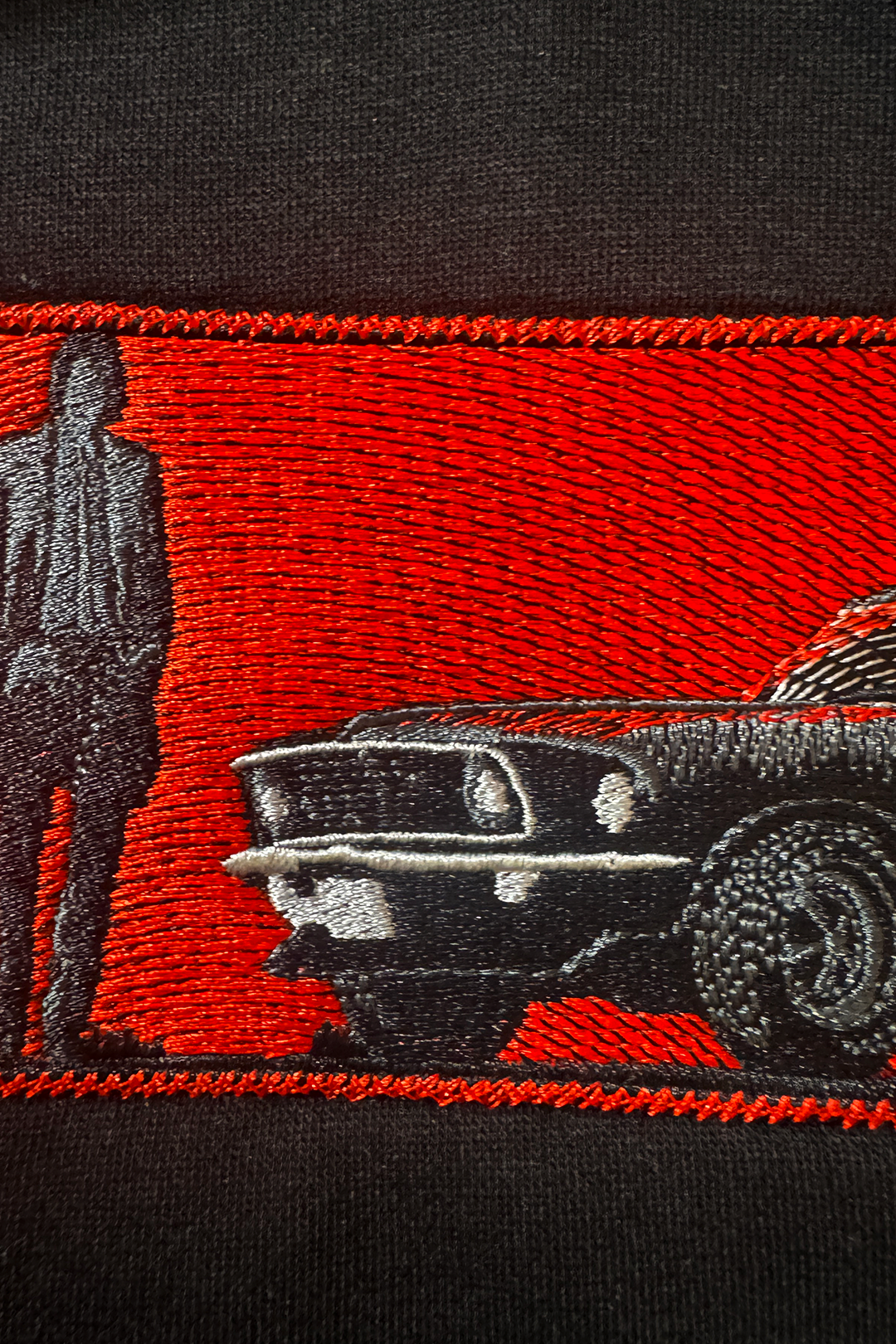 John Wick Oversized Hoodie — Embroidered