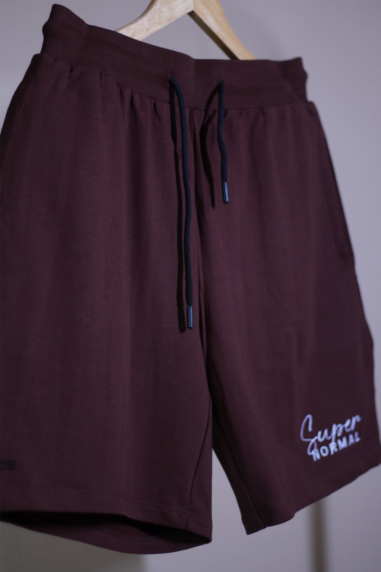Super Normal Coffee Shorts — Embroidered Streetwear Essential