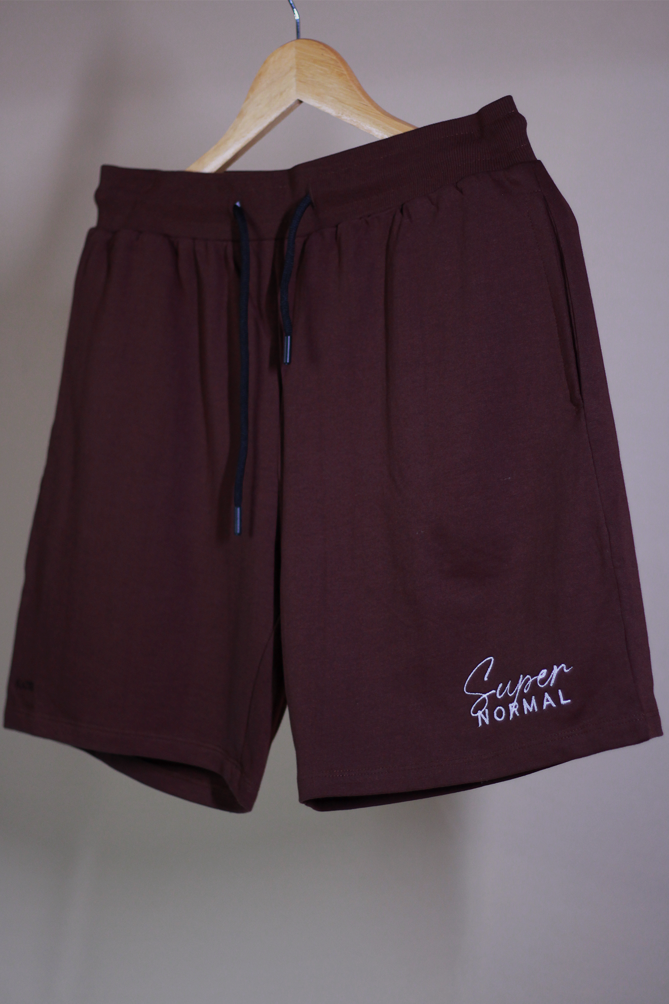 Super Normal Coffee Shorts — Embroidered Streetwear Essential