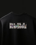Hashira Eye's Embroidered Oversized T-Shirt – Black