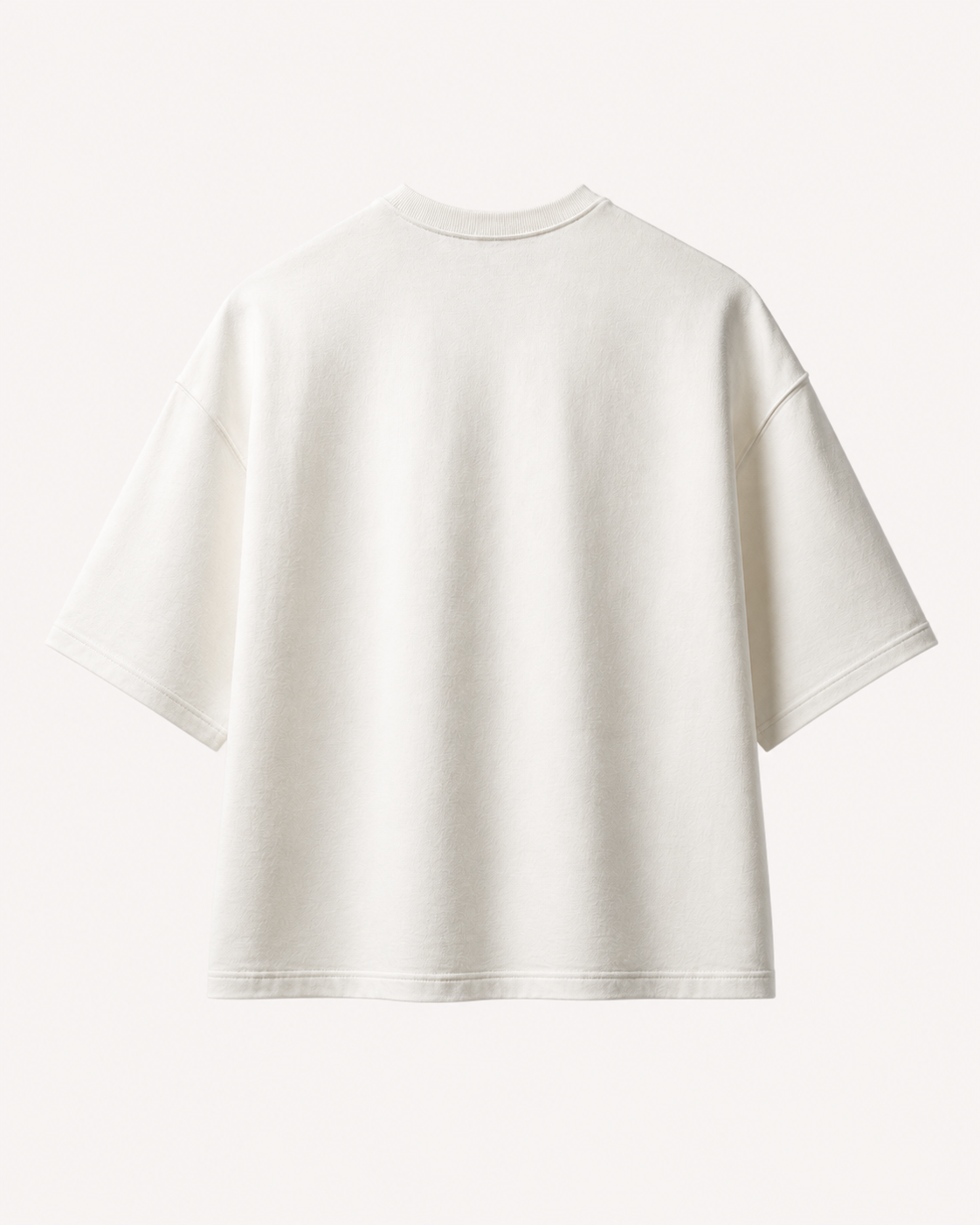 Luffy Smiling Frame Embroidered Oversized T-Shirt – Off-White