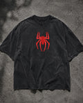 Spiderman Embroidered Oversized T-Shirt