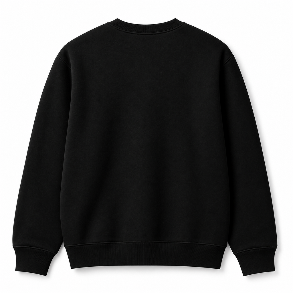 Death Note Embroidered Sweatshirt – Black