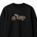 Royal Enfield Classic Embroidered Sweatshirt – Black
